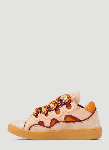 Lanvin Curb Sneakers Orange lnv0152010