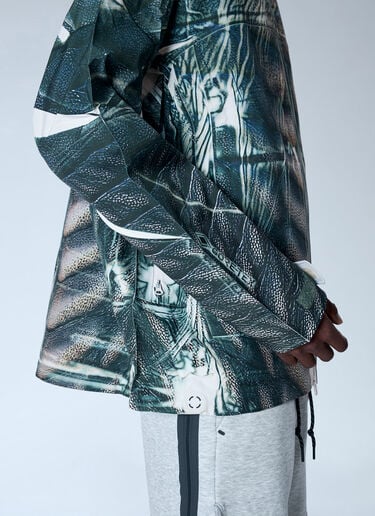Re-Create Reptiloid Jacket Nike by Yaku Re-Create Reptiloid Jacket Dark Green nik0165029