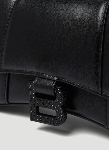 Balenciaga Hourglass XS Small Handbag Black bal0248092