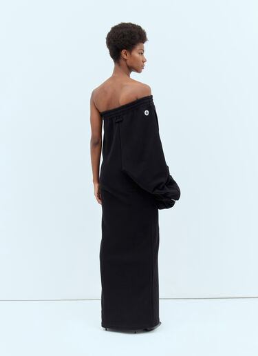 Jean Paul Gaultier x Shayne Oliver GLTR Track Pant Dress Black jps0257010