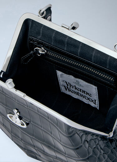 LN-CC® - Vivienne Westwood: Granny Frame Purse - Black Vivienne Westwood Granny Frame Purse Black vvw0265043