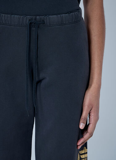 Balenciaga Tacky Tattoo Flared Track Pants Black bal0259050