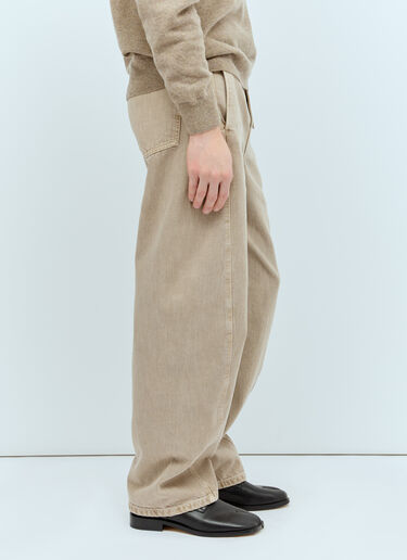 Lemaire Twisted Belted Jeans Beige lem0156009