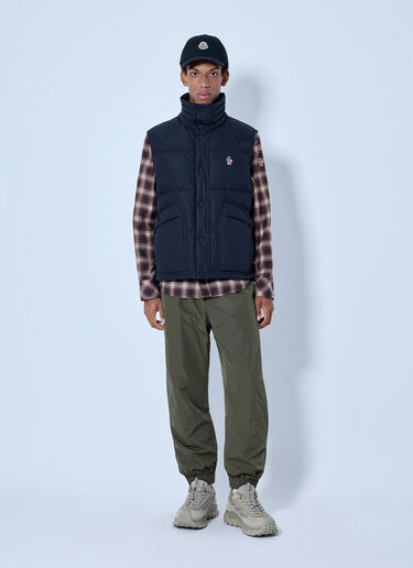 LN-CC® - Moncler Grenoble: Evans Down Vest - Navy Moncler Grenoble Evans Down Vest Navy mog0165001