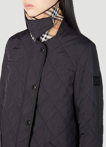 Burberry Cotswold Quilted Jacket Black bur0251038