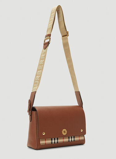 Burberry Note Shoulder Bag Brown bur0239036