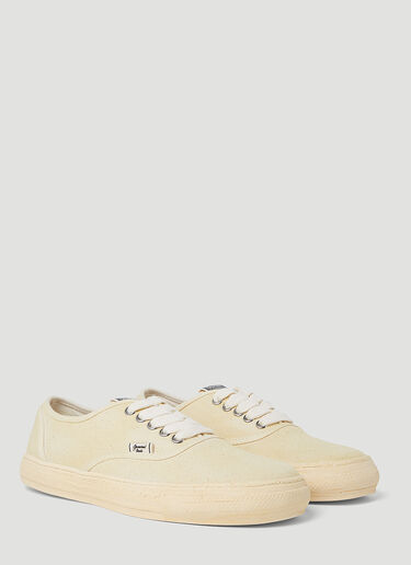 Maison Mihara Yasuhiro Past Sole 5 Low Top Sneakers Beige mmy0153006