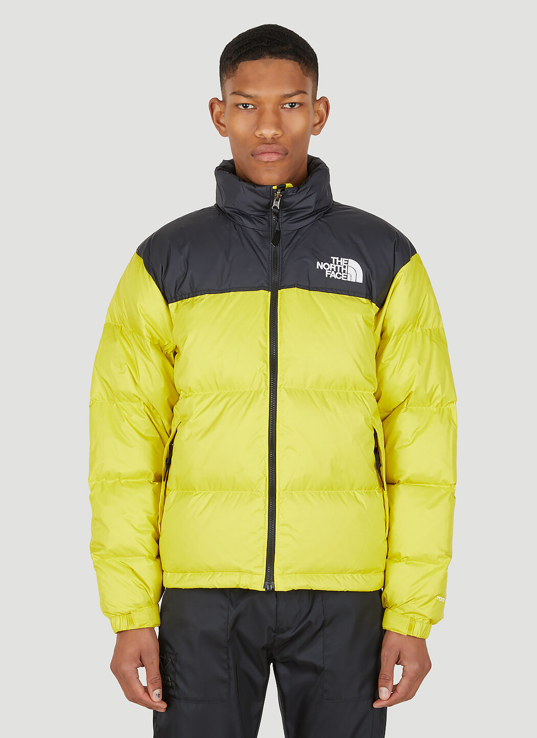 North face 1996 nuptse yellow online