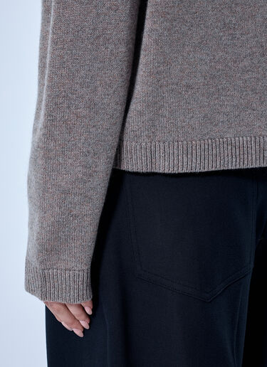LN-CC® - Max Mara: Button Placket Knit Sweater - Beige Max Mara Button Placket Knit Sweater Beige max0266125
