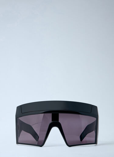 Rick Owens 护盾框架太阳镜 黑色 ric0164019