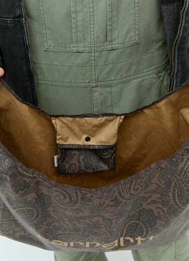 Carhartt WIP Paisley Packable Tote Bag Brown wip0354003