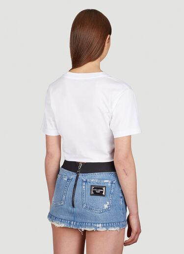 Capri Knot T-Shirt Dolce & Gabbana Capri Knot T-Shirt White dol0249028