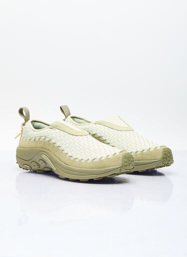 Merrell 1 TRL ジャングルモックウーブンスリッポンシューズ グリーン mrl0156005