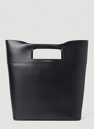 Alexander McQueen The Square Bow Bag Black amq0152027
