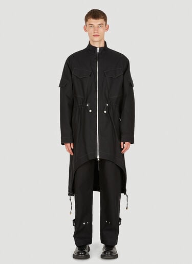 Utility Parka Dion Lee Utility Parka Black dle0349002