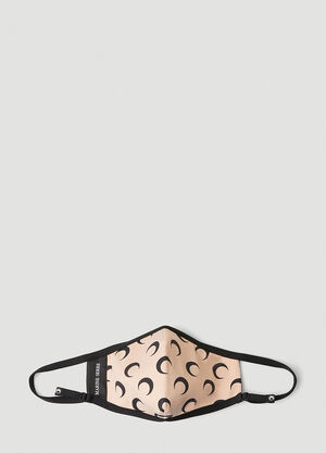 Marine Serre Moon Print Face Mask Silver mrs0154015