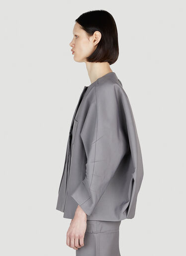 Gabardine Jacket Prada Gabardine Jacket Grey pra0252052