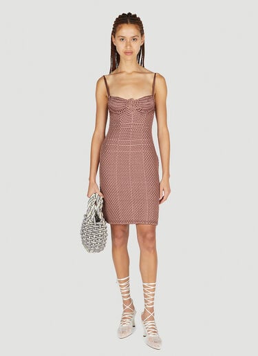 Braided Dress Isa Boulder Braided Dress Brown isa0251007
