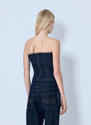 Jean Paul Gaultier Denim Corset Blue jpg0264005