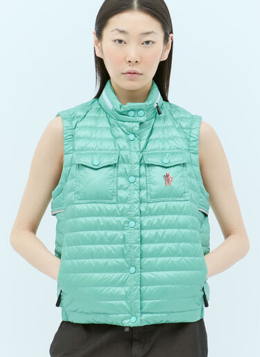 Moncler Grenoble Gumiane Down Gilet Blue mog0255003