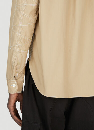 Junya Watanabe x Carhartt Asymmetric Shirt Beige jwc0152001