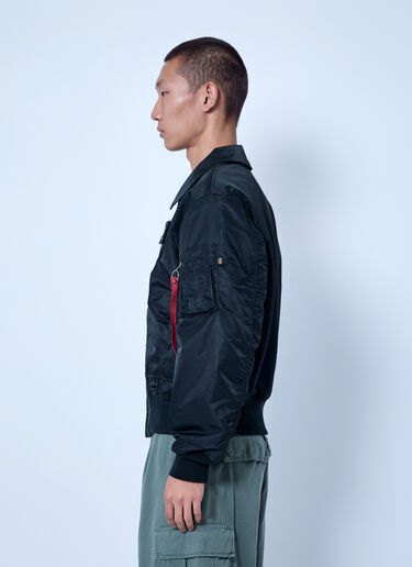 LN-CC® - Alpha Industries: CWU-45 Heritage Bomber Jacket - Black Alpha Industries CWU-45 Heritage Bomber Jacket Black alp0366002