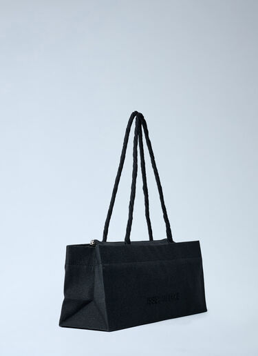 Issey Miyake Paper Shoulder Bag Black ism0262007