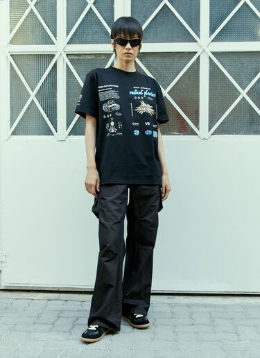 Space Available Plants Vs Plastic T-Shirt Black spa0354012