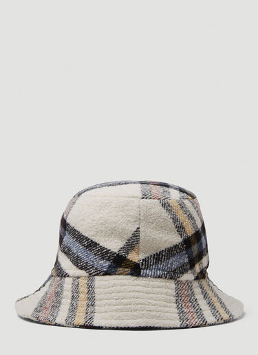 Isabel Marant Haley Bucket Hat White ibm0249045