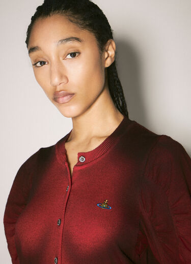 Vivienne Westwood Eli Wool Cardigan Red vvw0258043