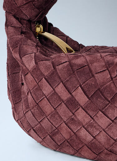 LN-CC® - Bottega Veneta: Mini Jodie Handbag - Burgundy Bottega Veneta Mini Jodie Handbag Burgundy bov0265013