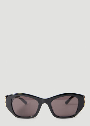 Balenciaga Dynasty Cat Sunglasses Black bcs0153001
