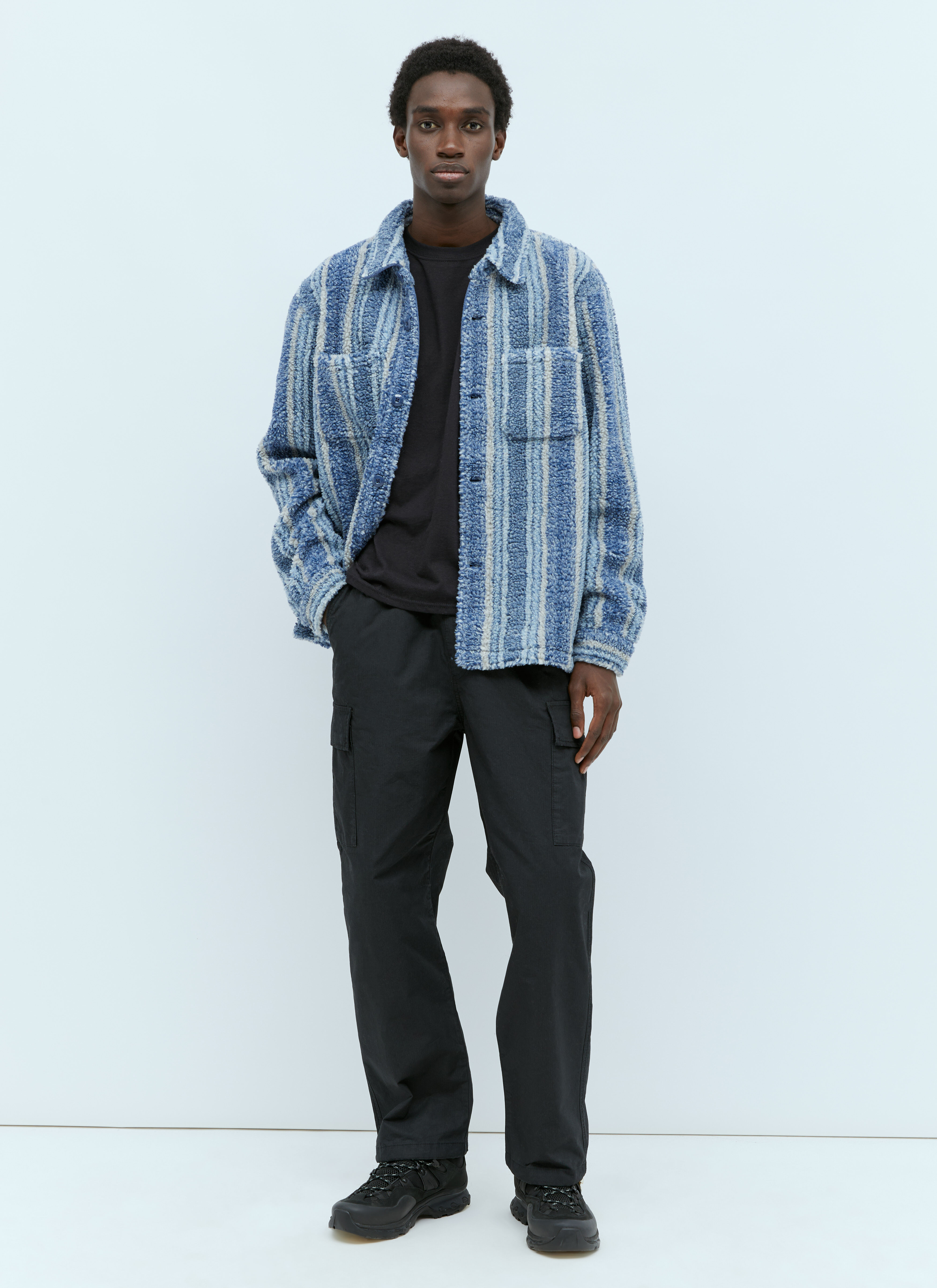 Stüssy Men's' Ripstop Cargo Beach Pants in Black | LN-CC®
