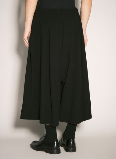 Yohji Yamamoto Tuck P 褶裥短裤  黑色 yoy0158010