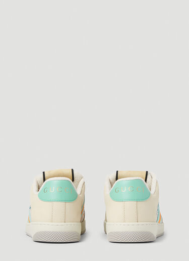 Gucci 장식 스크리너 스니커즈 Beige guc0251171