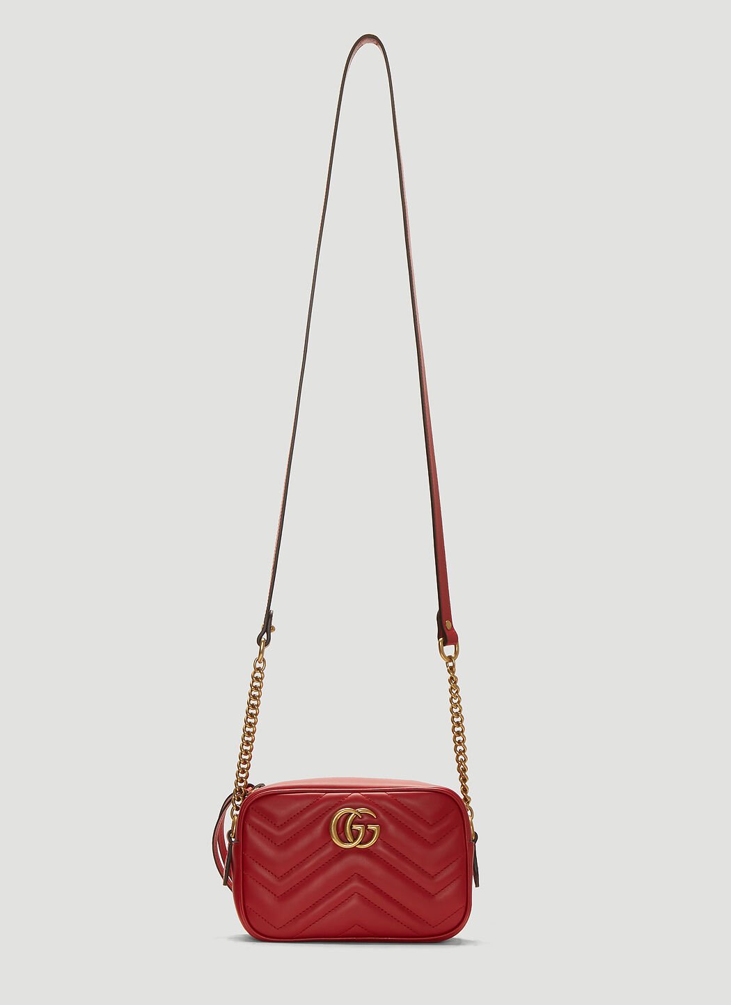Gucci marmont 2025 camera bag red
