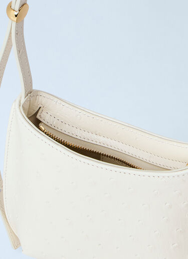 Jacquemus Le Petit Bisou Shoulder Bag White jac0264055