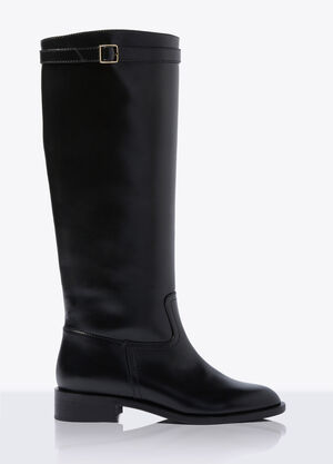 Scarosso Lauren High Leather Boots Beige scr0258028