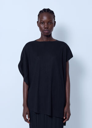 Pleats Please Issey Miyake A-Poc Slice Shirt Black plp0266006