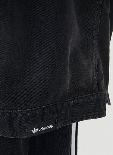Balenciaga x adidas 데님 재킷 블랙 axb0151008