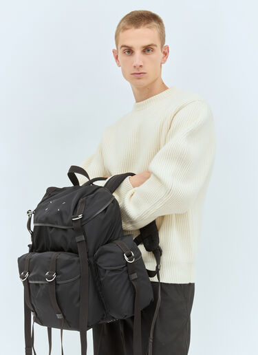 Maison Margiela High Tech XL Backpack Black mla0158015