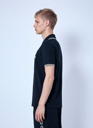 Fred Perry x Craig Green Split Collar Polo Shirt Black fry0166003