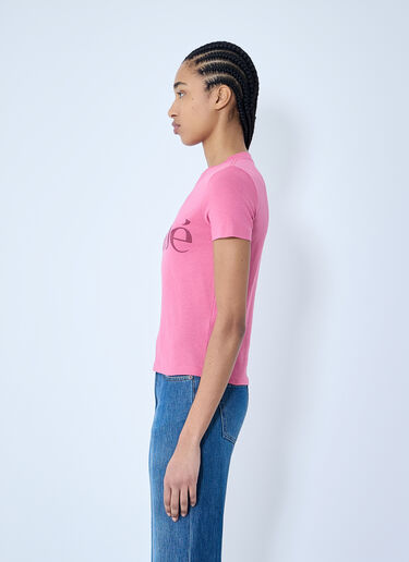 Chloé Baby Fit Logo T-Shirt Pink chl0259016