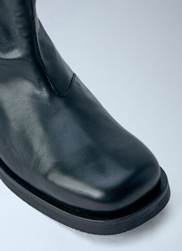 LN-CC® - Our Legacy: Haul Camion Boots - Black Our Legacy Haul Camion Boots Black our0265001