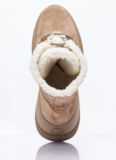 Moncler Resile Trek Ankle Boots Beige mon0258033