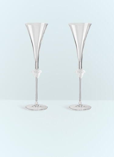 Rosenthal Medusa Lumiere Champagne Flute White wps0691181