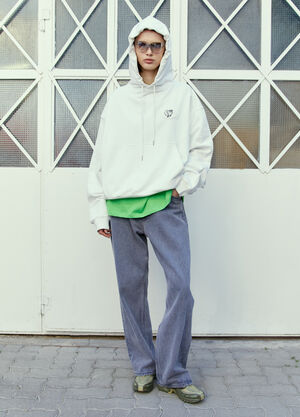 Jil Sander+ Alastair Mckimm Workwear Hooded Sweatshirt Cream jsp0251010