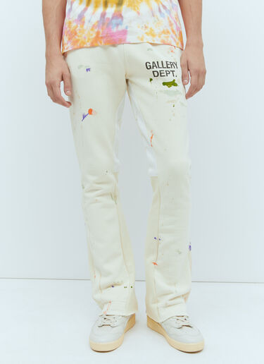 Gallery Dept. GD Painted Flare Track Pants White gdp0153036
