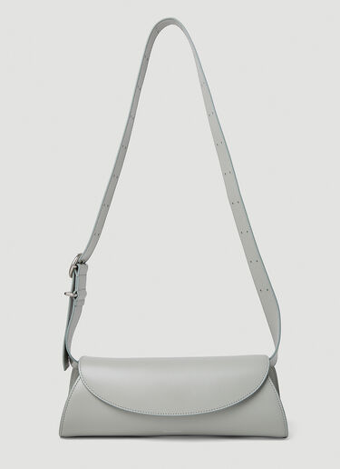 Jil Sander 카놀로 스몰 숄더백 그레이 jil0251020