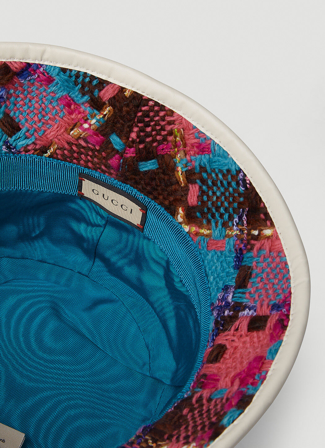 Gucci CheckTweed Bucket Hat in Multicolour | LN-CC